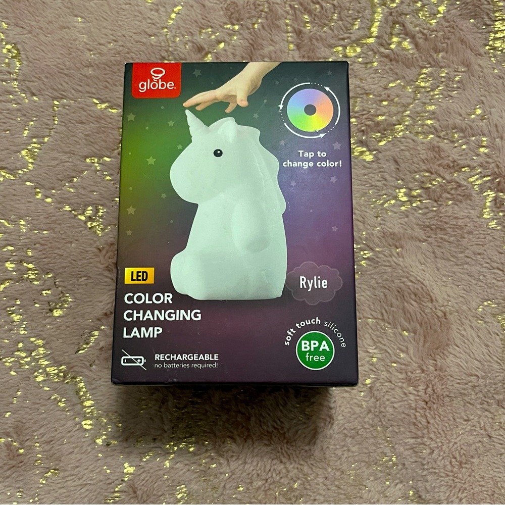 Rylie the Unicorn Nightlight Multi-Color Led lamp